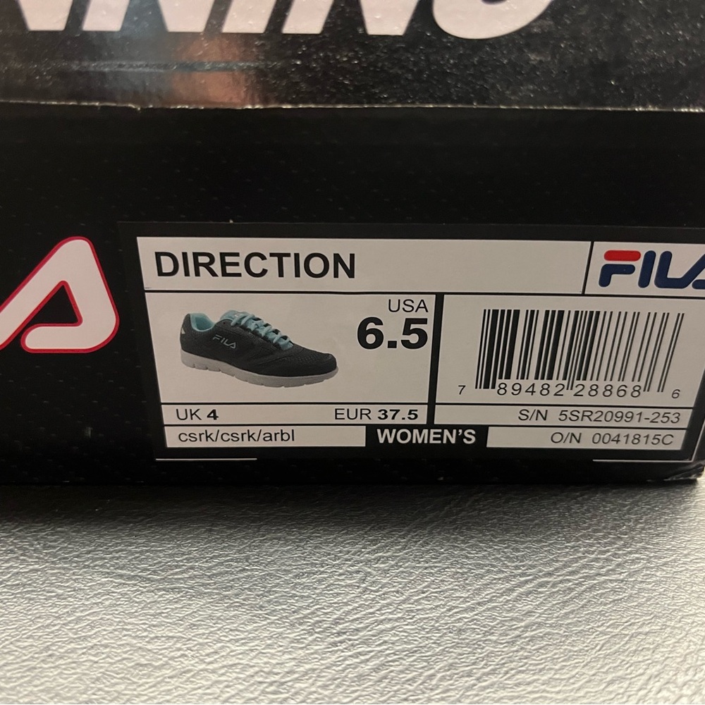 Fila women’s running shoes - Brand new in box - Size 6.5 - Picture 8 of 8